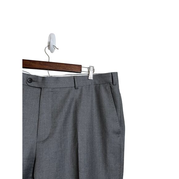 Suitsupply Brescia Wool Pants Grey Vitale Barberis Canonico Mens 40x30 - Picture 6 of 13